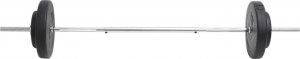 vidaXL vidaXL Sztanga z zestawem obciążeń, 30 kg 3