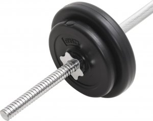 vidaXL vidaXL Sztanga i hantle z zestawem obciążeń, 30 kg 10