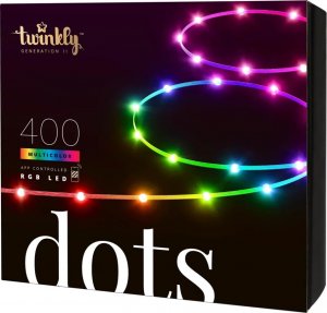 Twinkly Twinkly Dots 400 LED RGB transparent wire 1