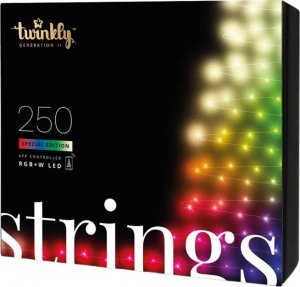 Twinkly Twinkly strings 250L 5mm RGBW transparent 1