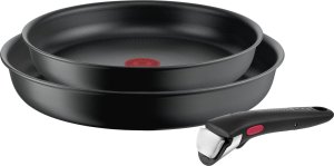 Patelnia Tefal zestaw Titanium 3X 24 28cm 1