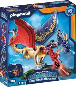 Playmobil PLAYMOBIL 71080 Dragons: The Nine Realms - Wu & Wei, construction toy 1