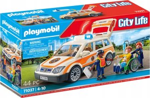 Playmobil PLAYMOBIL 71037 emergency doctor car, construction toy 1