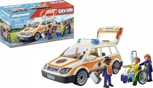Playmobil PLAYMOBIL 71037 emergency doctor car, construction toy 3
