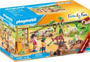 Playmobil PLAYMOBIL 71191 Family Fun Petting Zoo Construction Toy 1