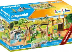 Playmobil PLAYMOBIL 71190 Family Fun My big adventure zoo, construction toy 1