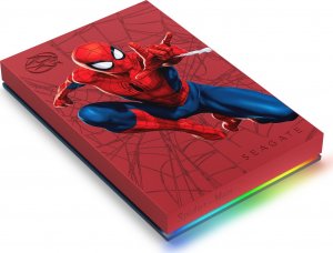 Dysk zewnętrzny HDD Seagate FireCuda Gaming Spider-Man Special Edition 2TB Czerwony (STKL2000417) 2