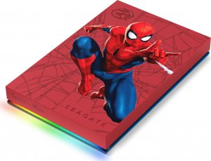 Dysk zewnętrzny HDD Seagate FireCuda Gaming Spider-Man Special Edition 2TB Czerwony (STKL2000417) 3