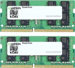 Pamięć do laptopa Mushkin Essentials, SODIMM, DDR4, 32 GB, 2933 MHz, CL21 (MES4S293MF16GX2) 1