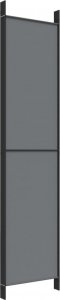 vidaXL vidaXL Parawan 5-panelowy, antracytowy,250x220 cm, tkanina 6