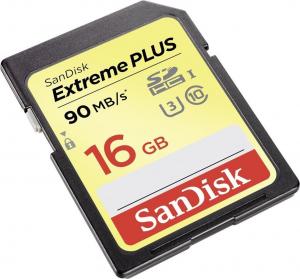 Karta SanDisk Extreme Plus SDXC 16 GB Class 10 UHS-I/U3  (SDSDXSF-016G-GNCI2) 1