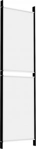 vidaXL vidaXL Parawan 4-panelowy, biały, 200 x 180 cm, tkanina 6
