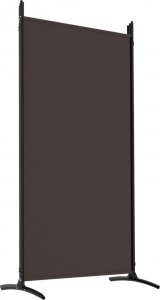 vidaXL vidaXL Parawan 5-panelowy, brązowy, 433x180 cm, tkanina 6