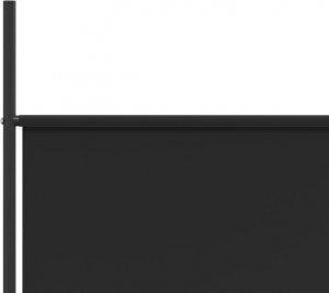 vidaXL vidaXL Parawan 4-panelowy, czarny, 200x200 cm, tkanina 7
