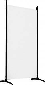 vidaXL vidaXL Parawan 5-panelowy, biały, 433x180 cm, tkanina 6