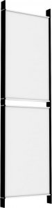vidaXL vidaXL Parawan 5-panelowy, biały, 250 x 180 cm, tkanina 6