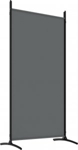 vidaXL vidaXL Parawan 4-panelowy, antracytowy, 346x180 cm, tkanina 6