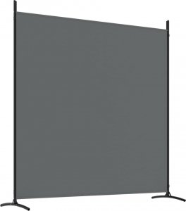 vidaXL vidaXL Parawan 3-panelowy, antracytowy, 525x180 cm, tkanina 6