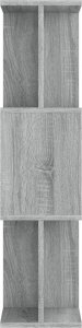 vidaXL Regał na książki/przegroda, szary dąb sonoma, 80x24x96 cm 4