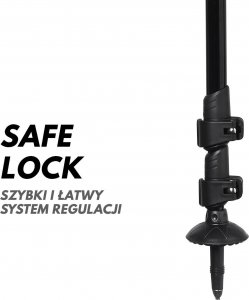 Beon Kije trekkingowe Pro Black 11