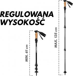 Beon Kije trekkingowe Pro Black 4