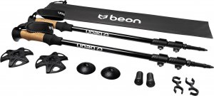 Beon Kije trekkingowe Pro Black 8