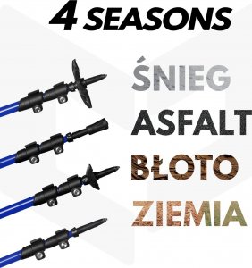 Beon Kije trekkingowe Pro 8