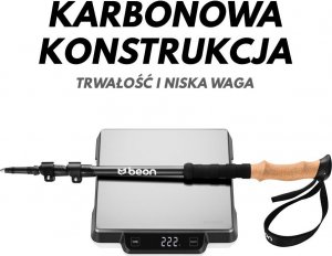 Beon Kije trekkingowe Carbon 7