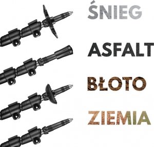 Beon Kije trekkingowe Carbon 9