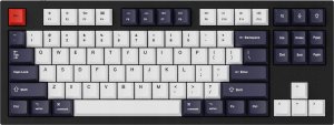 Keychron OEM Dye-Sub PBT Full Keycap Set - Bluish Black White, keycap (dark blue/white, 137 pieces, US layout (ANSI)) 6