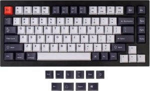 Keychron OEM Dye-Sub PBT Full Keycap Set - Bluish Black White, keycap (dark blue/white, 137 pieces, US layout (ANSI)) 9