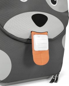 Affenzahn Affenzahn childrens suitcase Hugo dog, trolley (grey) 7