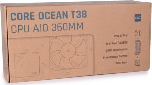 Chłodzenie wodne Alphacool Core Ocean T38 AIO 360mm (13052) 10