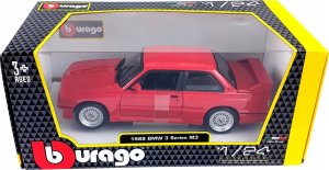Bburago BMW M3 1988 Model Vehicle (red) 3