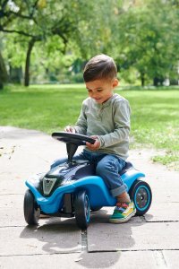 Big BIG Bobby-Car NEXT blue, slide (black/blue) 2