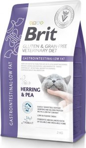 Brit BRIT GF Veterinary Diets Cat Gastrointestinal-Low Fat 2kg 1