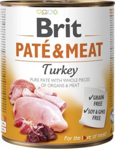 Brit BRIT PATE & MEAT TURKEY 6x800g 1