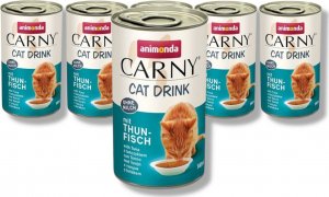 Animonda ANIMONDA Carny Cat Drink Tuńczyk 6x140ml 1
