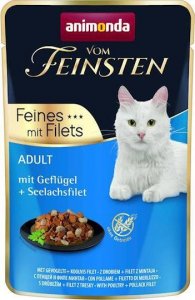 Animonda ANIMONDA Cat Vom Feinsten Adult Drób + filet z mintaja saszetka 18x85g 2