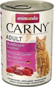 Animonda ANIMONDA Cat Carny Adult smak: multi koktajl mięsny 6 x 400g 1