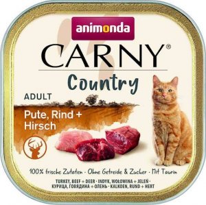 Animonda ANIMONDA Carny Country Adult Indyk, Wołowina i Jeleń 16x100g 2