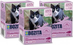 Bozita BOZITA Cat Krewetki W Sosie 3x370g 1