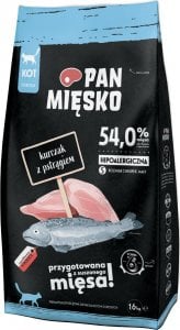 Pan Mięsko PAN MIĘSKO Kurczak z pstrągiem S 1,6kg dla kota 1