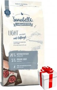 Bosch BOSCH Sanabelle Light Drób 10kg + Niespodzianka dla kota GRATIS 1