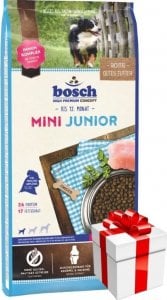 Bosch Bosch Junior Mini drób (nowa receptura) 15kg + Niespodzianka dla psa GRATIS 1