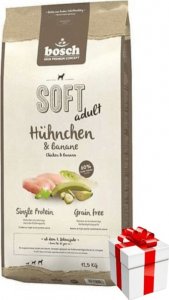 Bosch Bosch Soft Adult Kurczak&Banan 12,5kg + Niespodzianka dla psa GRATIS 1