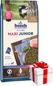 Bosch Bosch Junior Maxi (nowa receptura) 15kg + Niespodzianka dla psa GRATIS 1