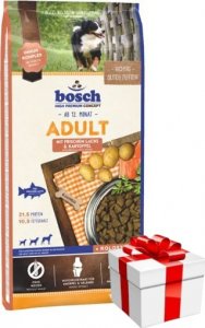 Bosch Bosch Adult Salmon & Potato, łosoś i ziemniak (nowa receptura) 15kg + Niespodzianka dla psa GRATIS 1