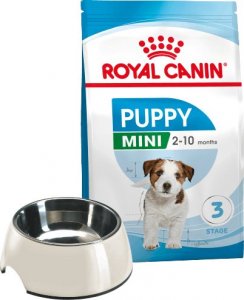Royal Canin ROYAL CANIN Mini Puppy 8kg + Miska Hunter z melaminy antypoślizgowa 0,16 l 1
