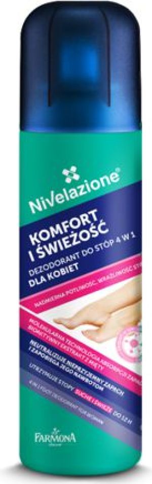 Farmona Nivelazione Stopy Dezodorant do stóp 4w1 dla kobiet "Komfort i Świeżość" 180ml 1
